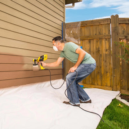 Wagner W350 Wood & Metal Paint Sprayer, 550W, Adjustable Flow, HVLP, 800ml Reservoir