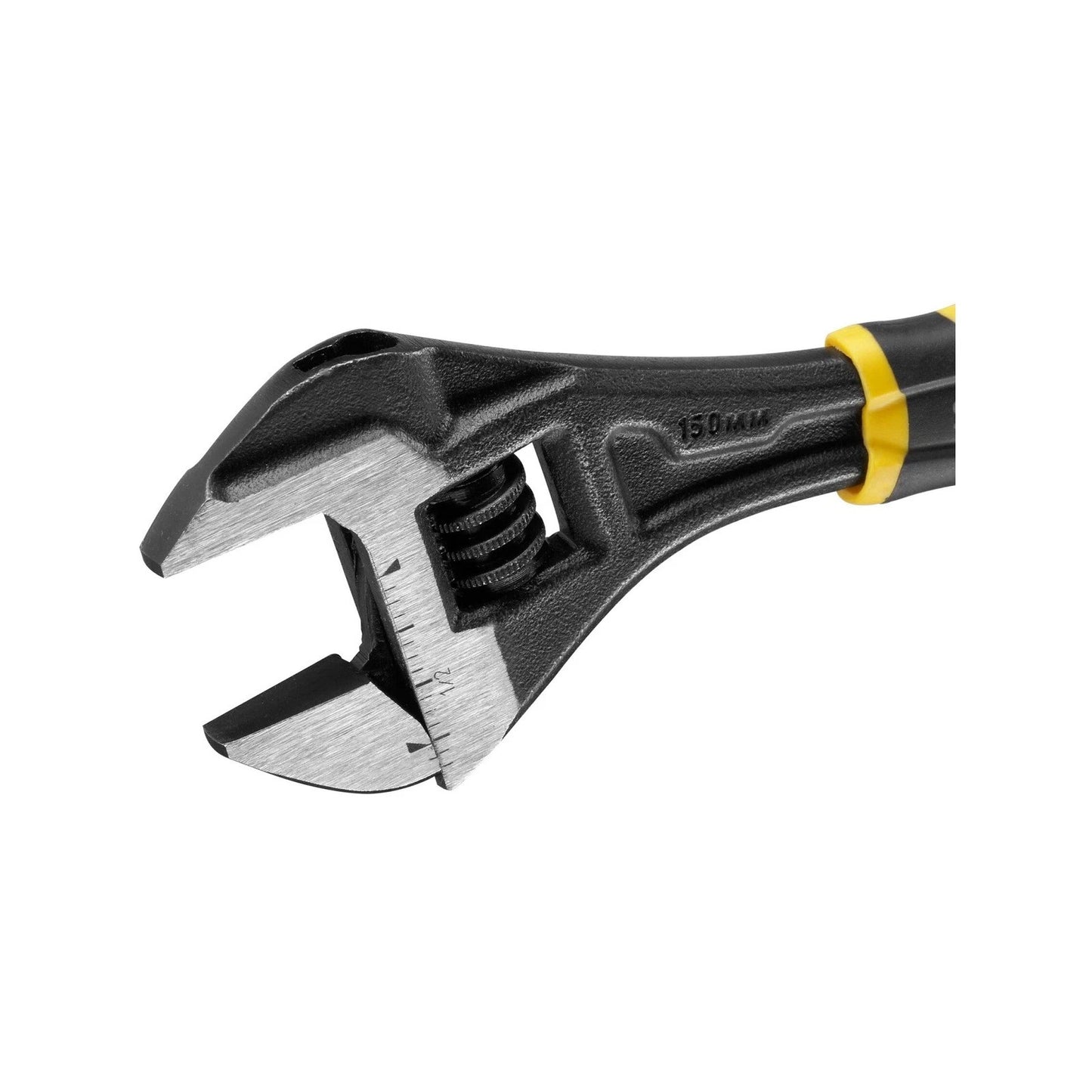 Stanley FatMax 150mm Bi-Material Quick Adjust Wrench with Dual Scales & Comfort Grip