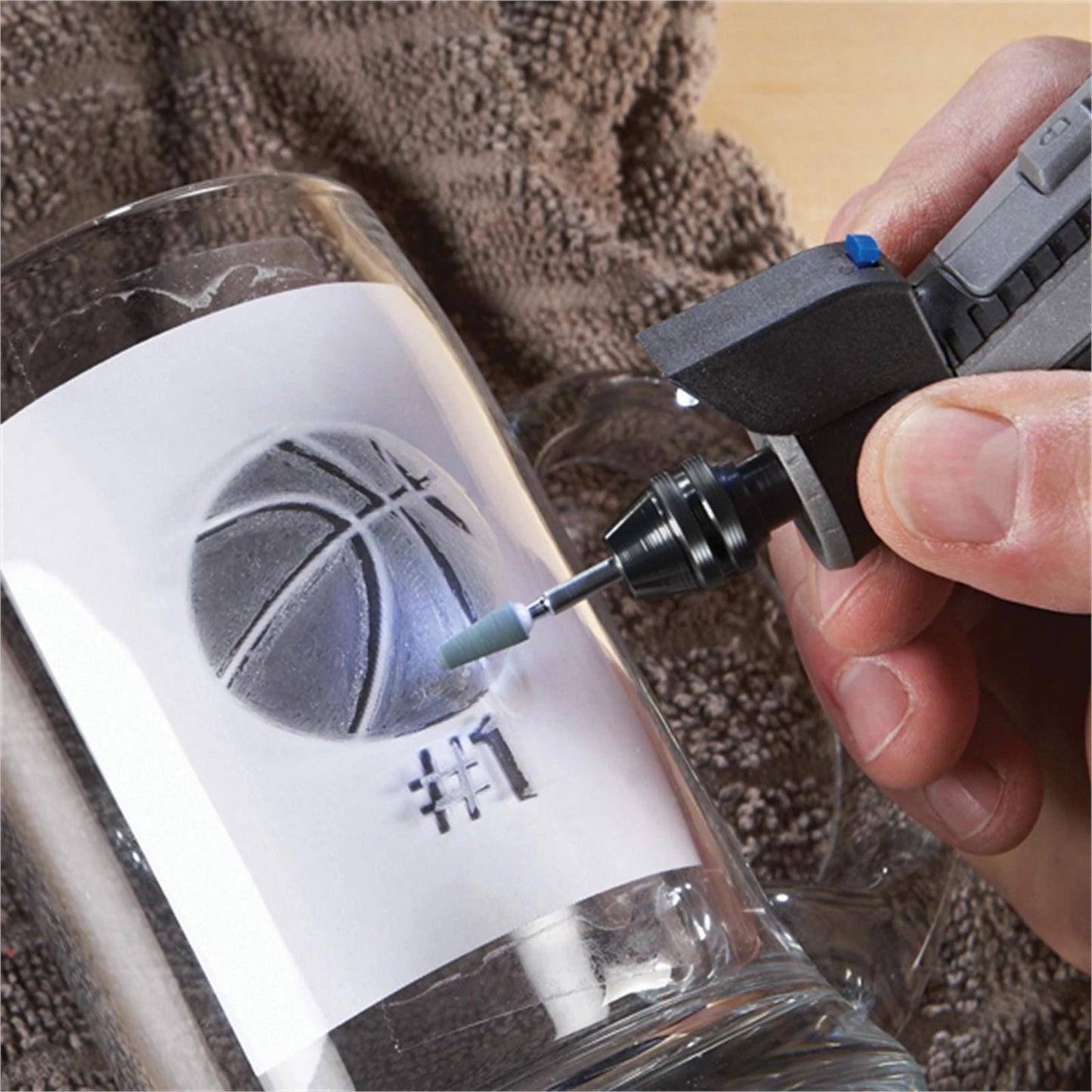 Dremel 4.8mm Silicon Carbide Grinding Stone 2 Pack for Hard Materials