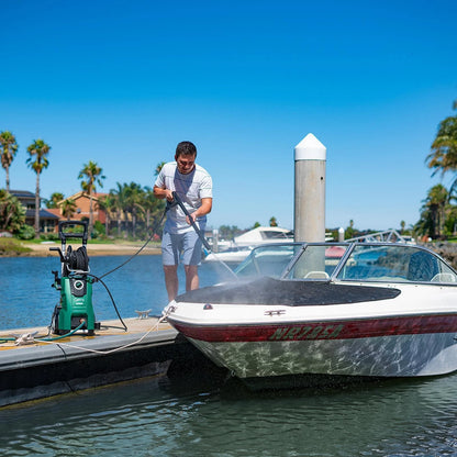 Gerni 7000 2175PSI 2300W High Pressure Washer with Foam Sprayer & Patio Cleaner