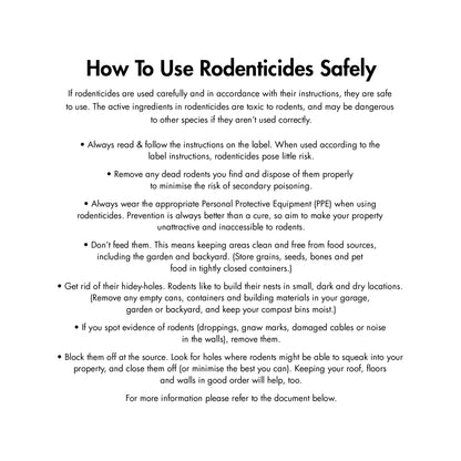 The Big Cheese Rodent Bait Station - Lockable, Reusable, Child & Pet Safe, Indoor/Outdoor Use