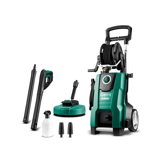 Gerni 7000 2175PSI 2300W High Pressure Washer with Foam Sprayer & Patio Cleaner