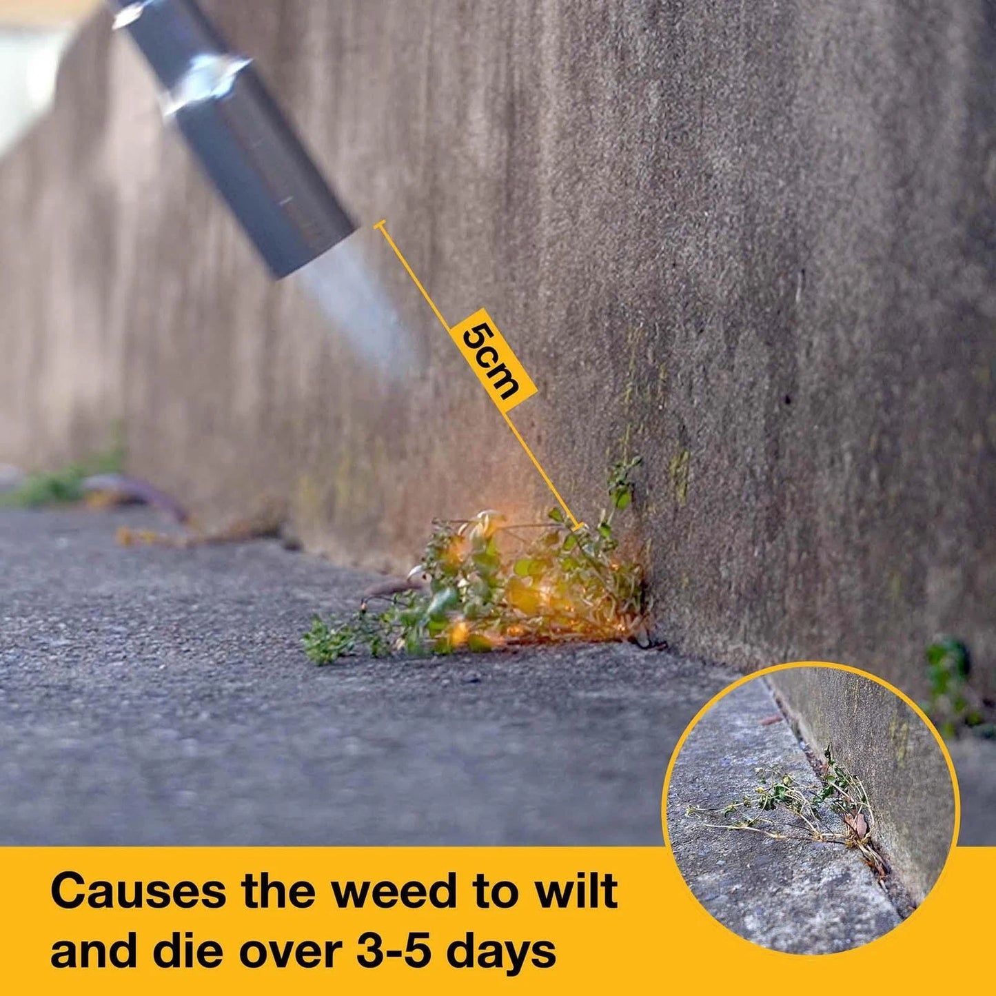 Bossweld Map-Pro Weed Burner, Long Reach, Piezo Ignition, Variable Flame Control, 90 Min Runtime