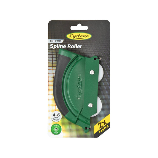 Cyclone Roll 'N' Feed Spline Roller - Automatic Spline Feeding for Synthetic Screens