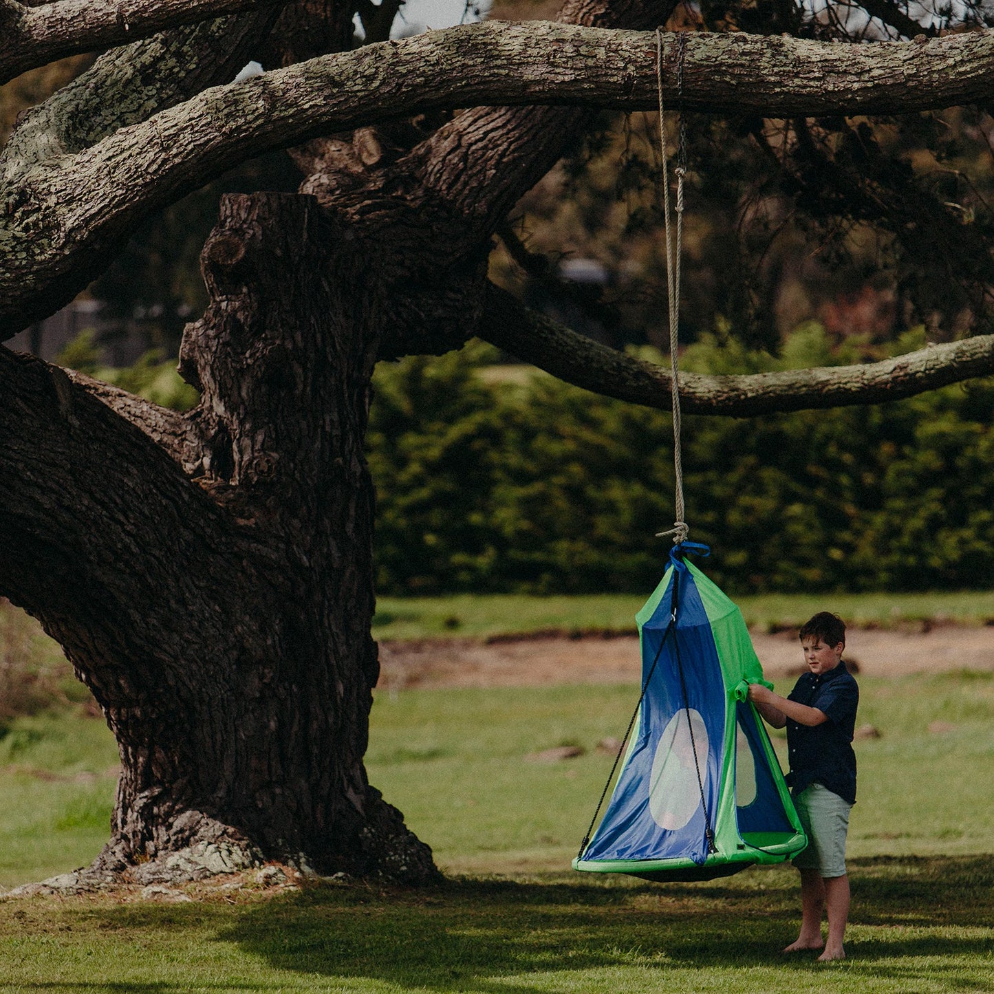 Swing Slide Climb Tent Net Swing - Multi-Functional Outdoor Play & Relaxation Set