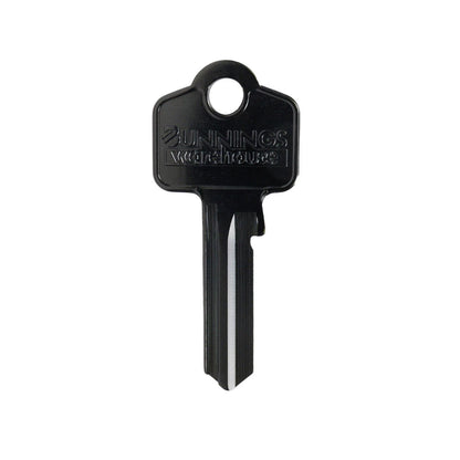 EHI Black Blank Key - Stylish Aluminium Titanium Alloy Key Blank for Easy Duplication
