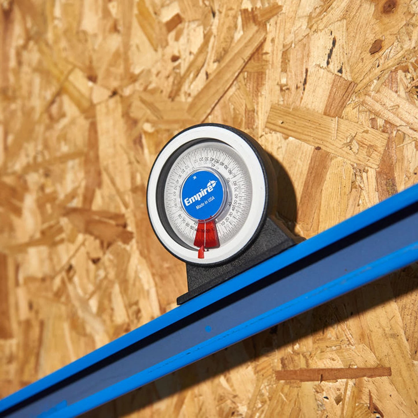 Empire Angle Meter Level Protractor, Magnetic Base, Easy-to-Read Dial, Durable Polycast