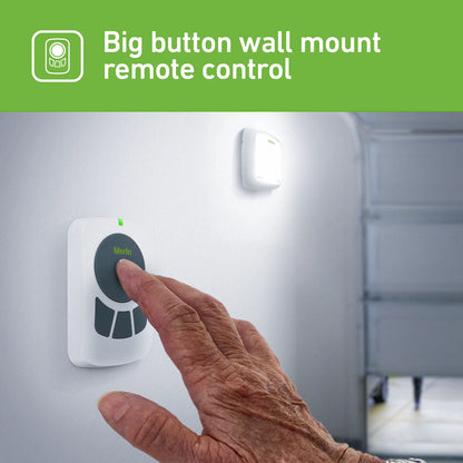 Merlin Four Button Wall Mount Remote Control for Garage Doors, Compatible with Merlin & Chamberlain