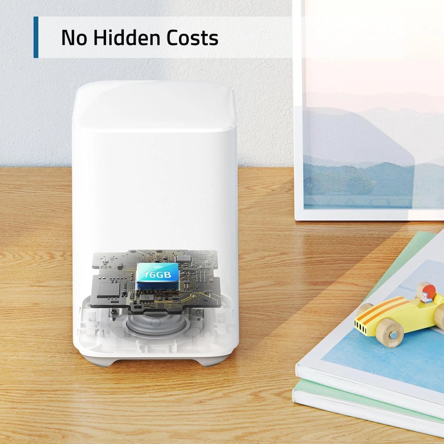 EufyCam 2 Pro 2K Security System with HomeBase 2, Weatherproof, Night Vision, 2 Cameras