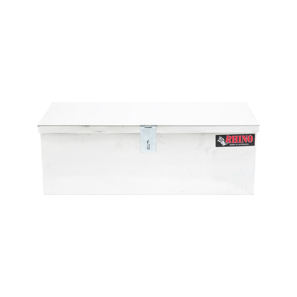 Rhino Galvanised Tool Box 770x318x265mm - Durable Steel, Heavy Duty Lock, Made in Australia