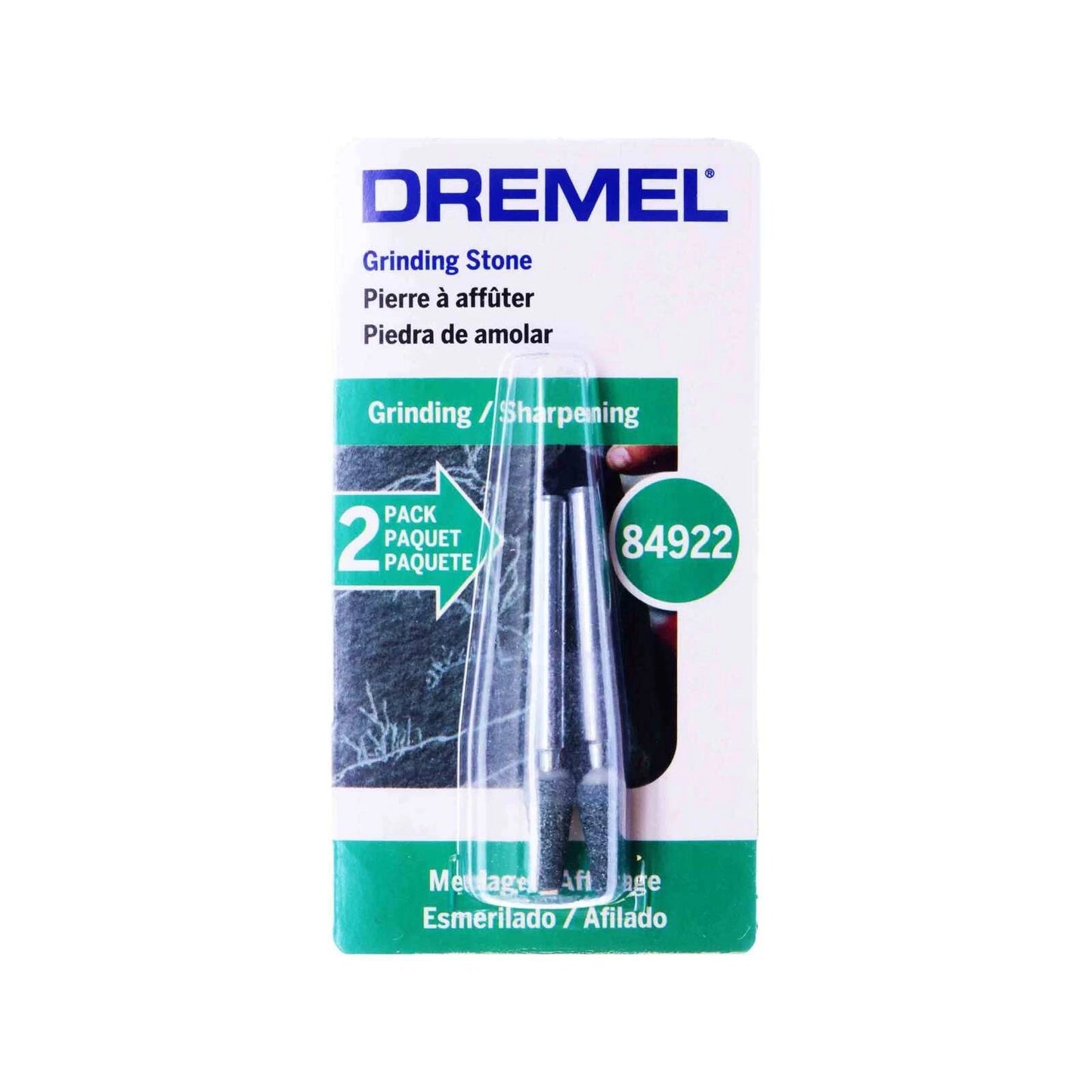 Dremel 4.8mm Silicon Carbide Grinding Stone 2 Pack for Hard Materials