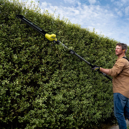 Ryobi 18V ONE+ 40cm EZ REACH™ Pole Hedge Trimmer, 3.1m Reach, Tool Only