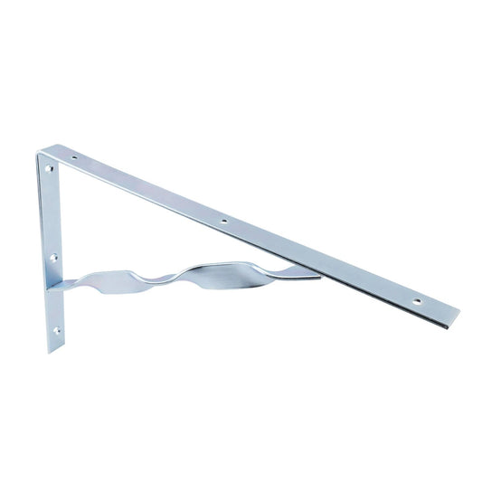 Carinya Heavy Duty 400x250mm Zinc Plated Twisted Stay Bracket 300kg Load Capacity