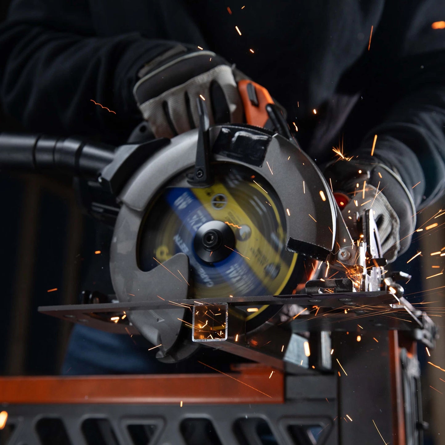 Kango 254mm 48T Metal Mitre Saw Blade, Cobalt Teeth, Anti-Stick, Low Sparks