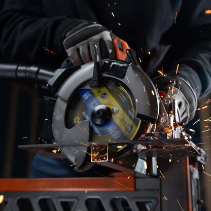 Kango 254mm 48T Metal Mitre Saw Blade, Cobalt Teeth, Anti-Stick, Low Sparks