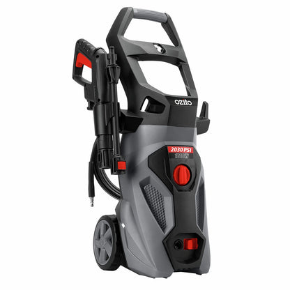 Ozito 1800W High Pressure Washer 2030PSI, Adjustable Spray, Onboard Storage, Easy Mobility