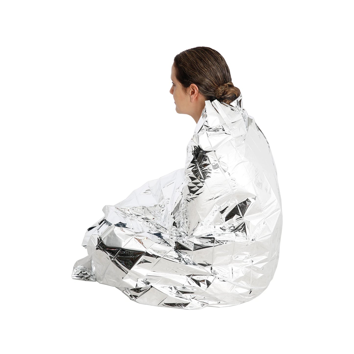 Craftright Thermal Emergency Blanket - Wind & Water Resistant, Aluminised Polyester