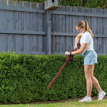 Ozito 18V Brushless Hedge Trimmer 610mm, Dual-Speed, Anti-Blocking Blades, Skin Only