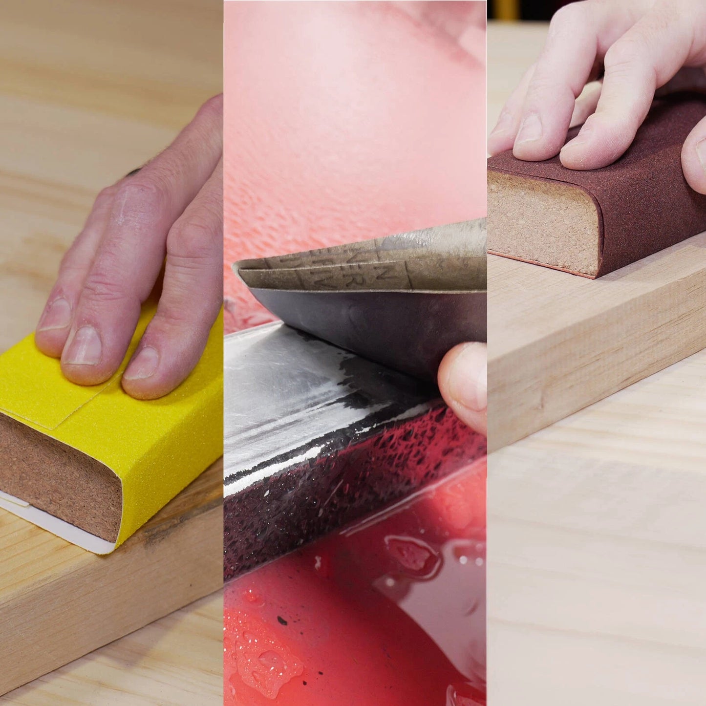 Rocket Sanding Sheets 12 Piece - Versatile, Wet & Dry Use, Hook & Loop Backing