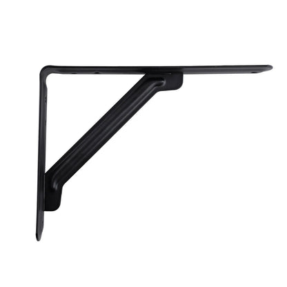 Carinya Black 200x150mm Light Stayed Bracket, 100kg Load, Indoor/Outdoor Use