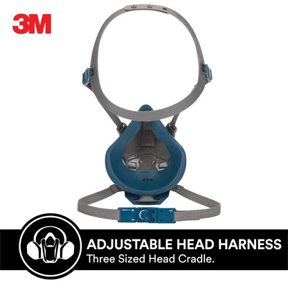 3M Painters Quick Latch Respirator with Cool Flow Valve, Adjustable Straps, Black