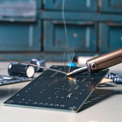 Ozito 30W Soldering Iron Kit with Fast Heat-Up, Workstation & Accessories