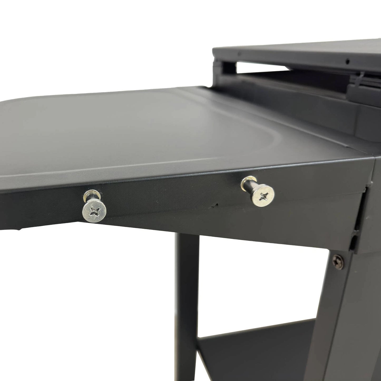 Jumbuck 4 Burner Delta Flat BBQ, Compact Design, LPG, Automatic Ignition, Black