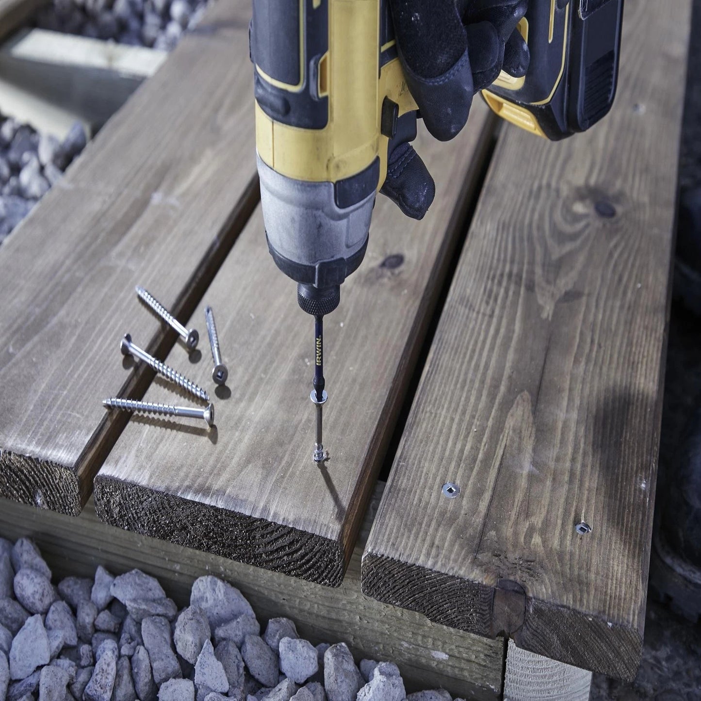 IRWIN Impact Pro 57mm SQ2 Bits - 2 Pack, Magnetised, Durable, Trade-Grade