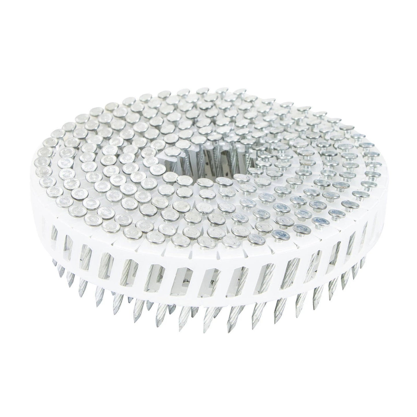 Titan 32x2.5mm Hardened Electro Galvanised Coil Nails 3600 Pack - Corrosion Resistant