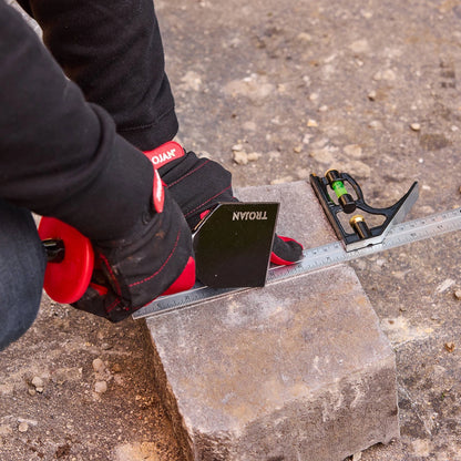 Trojan 75mm Electrician Bolster - Durable Steel, Soft Grip, Lifetime Warranty