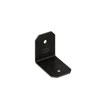 Simpson Strong-Tie Black Outdoor Angle Bracket 50x40x35mm, Corrosion Resistant, Matte Finish
