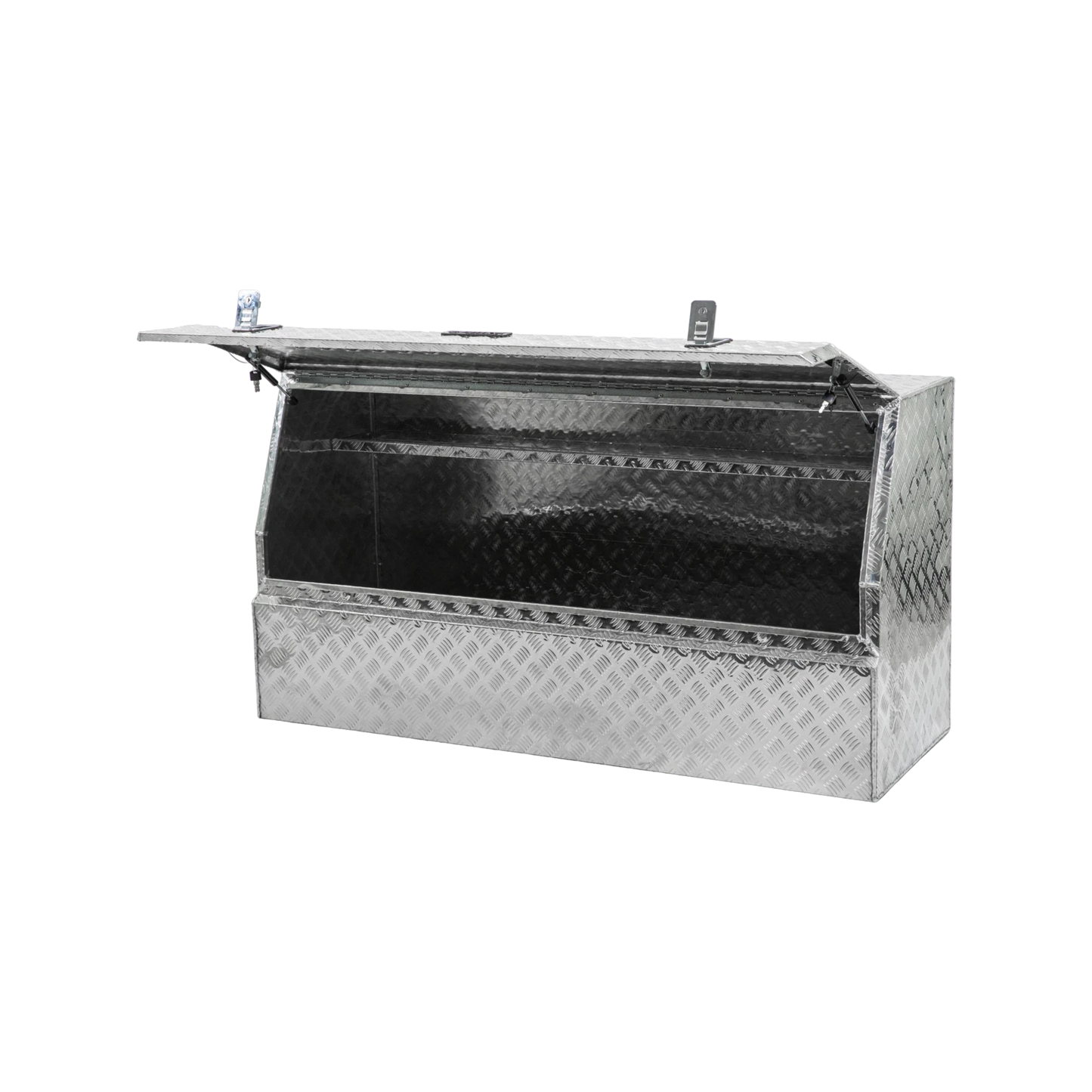 Rhino Aluminium Checkerplate Highside Toolbox 1465x520x795mm, Weather-Resistant, Lockable