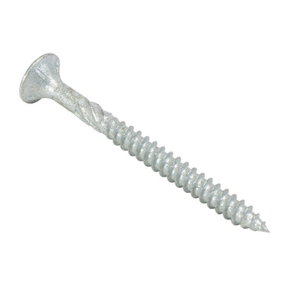 Titan 14G x 75mm Galvanised Bugle Batten Screws - 100 Pack, High-Torque, Corrosion Resistant