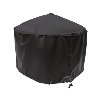 Jumbuck Round Fire Pit Cover 76cm - Water-Resistant, UV Protection, Drawstring Closure