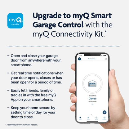 Chamberlain RollerLift Remote-Controlled Garage Door Opener with Safety & myQ Compatibility