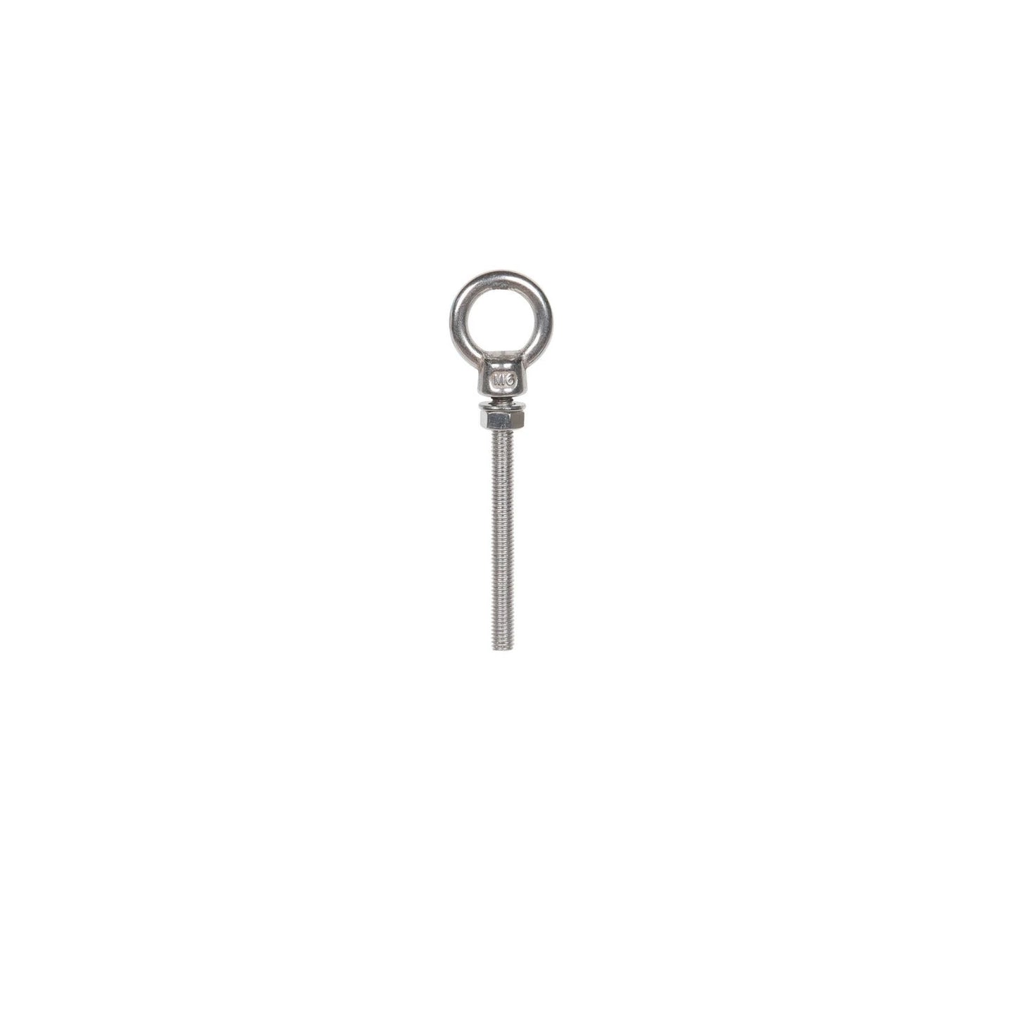 Taskmaster 6 x 60mm 316 Stainless Steel Eye Bolt with Nut for Rigging & Balustrading