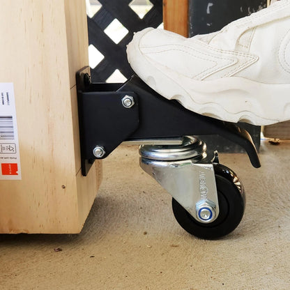 Move It Work Bench Castor Kit - 4 Pack, 350kg Load, Easy Install, Indoor/Outdoor Use