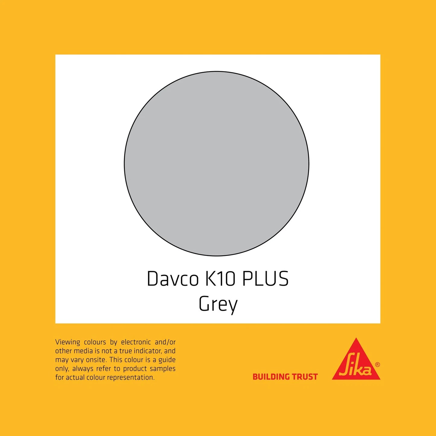 Davco 20L Grey K10 Plus Waterproofing Agent, Flexible Polyurethane Membrane for Interior & Exterior
