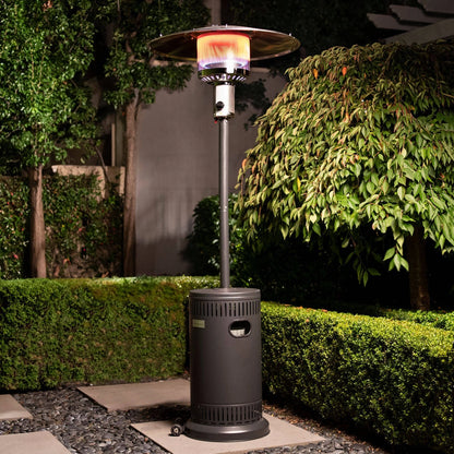 Jumbuck Charcoal Gas Patio Heater, Portable, Safety Features, 38.5 MJ/h Output