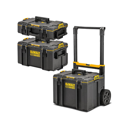 DeWALT ToughSystem 2.0 3-in-1 Toolbox Bundle, IP65 Water Seal, Portable & Lockable