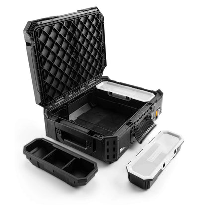 ToughBuilt StackTech Tool Box - Durable, IP65 Water Resistant, Easy Stacking, Customizable