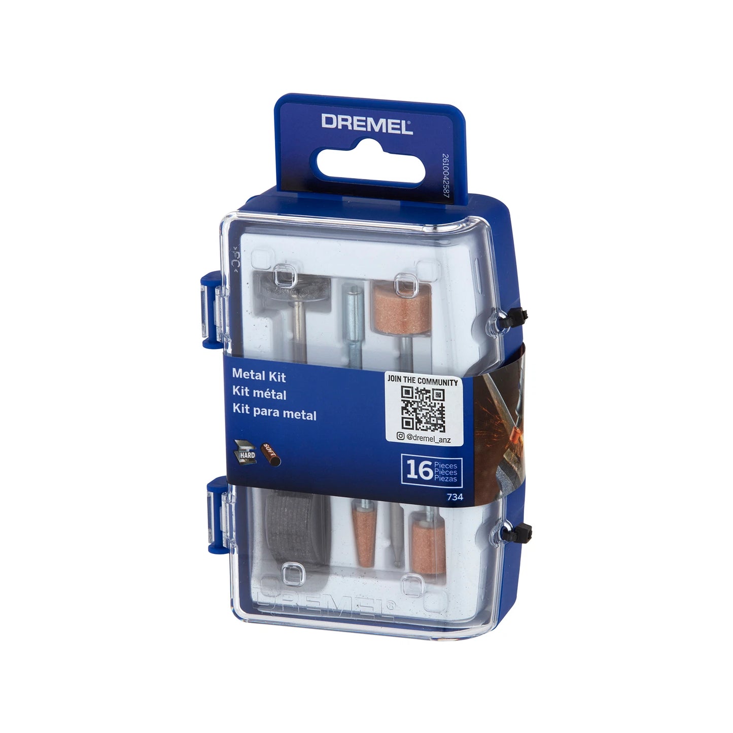 Dremel 16 Piece Metal Micro Accessory Kit - Carving, Engraving, Grinding, Cutting, Polishing