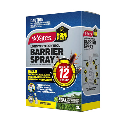 Yates 2L Home Pest Control Spray - 12 Month Indoor & 3 Month Outdoor Protection