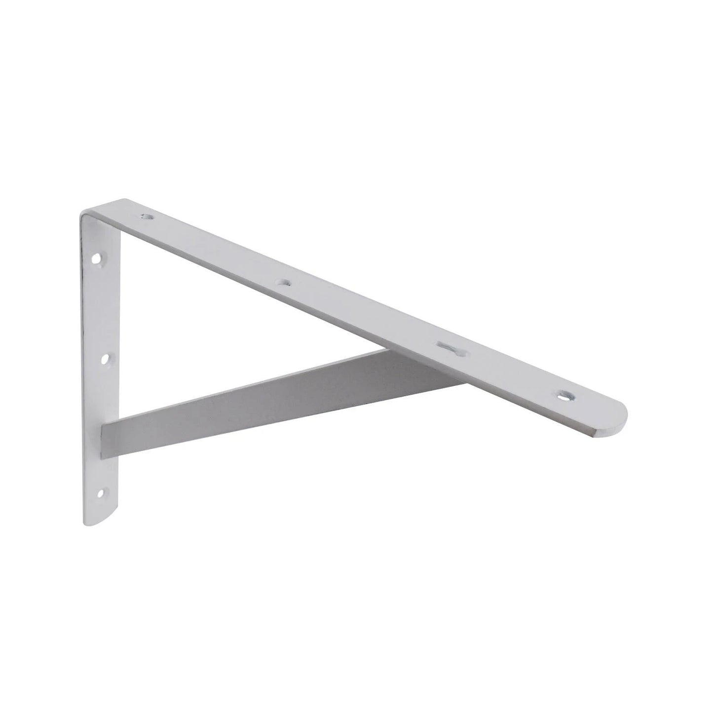 Carinya White Heavy Duty Bracket 250x200mm, 175kg Load, Powder Coated Steel