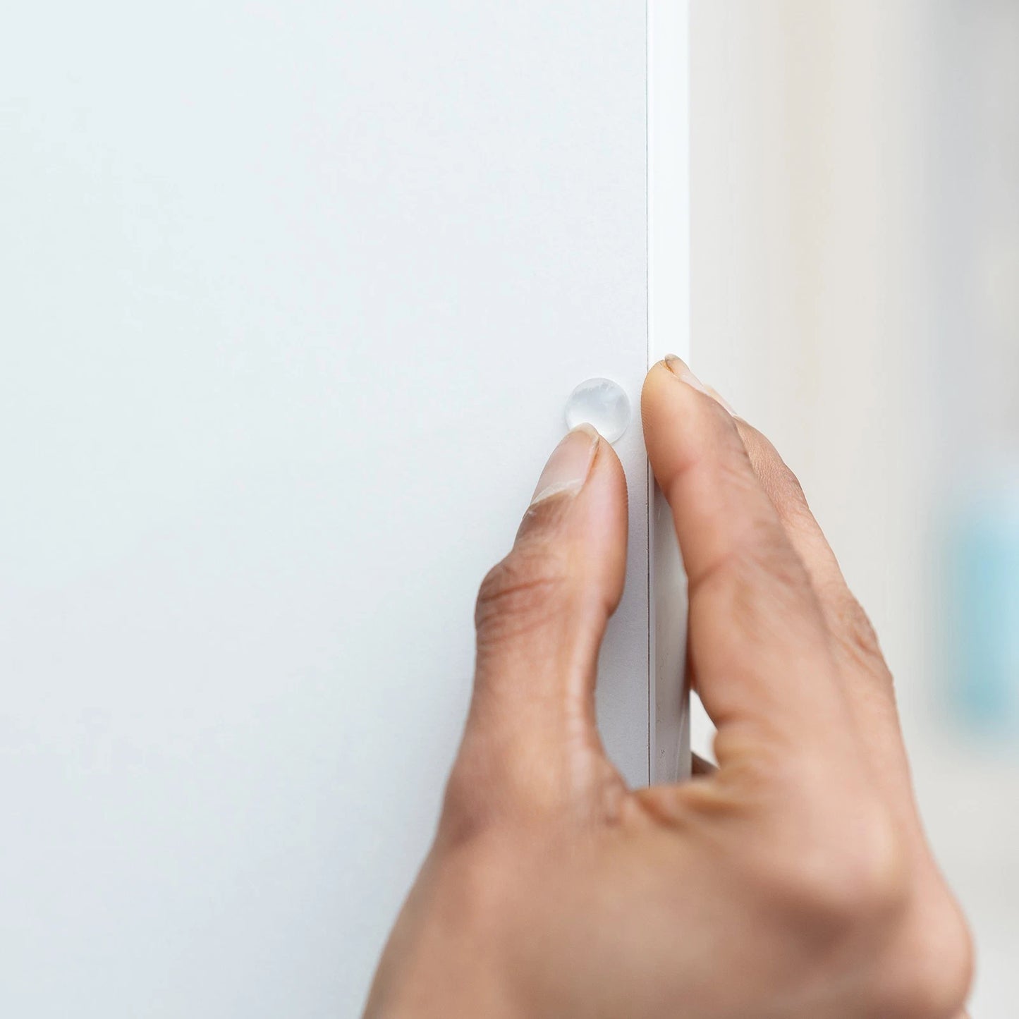 Taskmaster Self-Adhesive Door Buffer 9.5 x 3.8mm - 50 Pack, Quieter Cabinet Closure