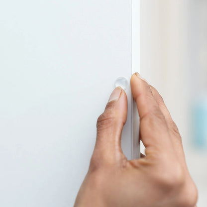 Taskmaster Self-Adhesive Door Buffer 9.5 x 3.8mm - 50 Pack, Quieter Cabinet Closure