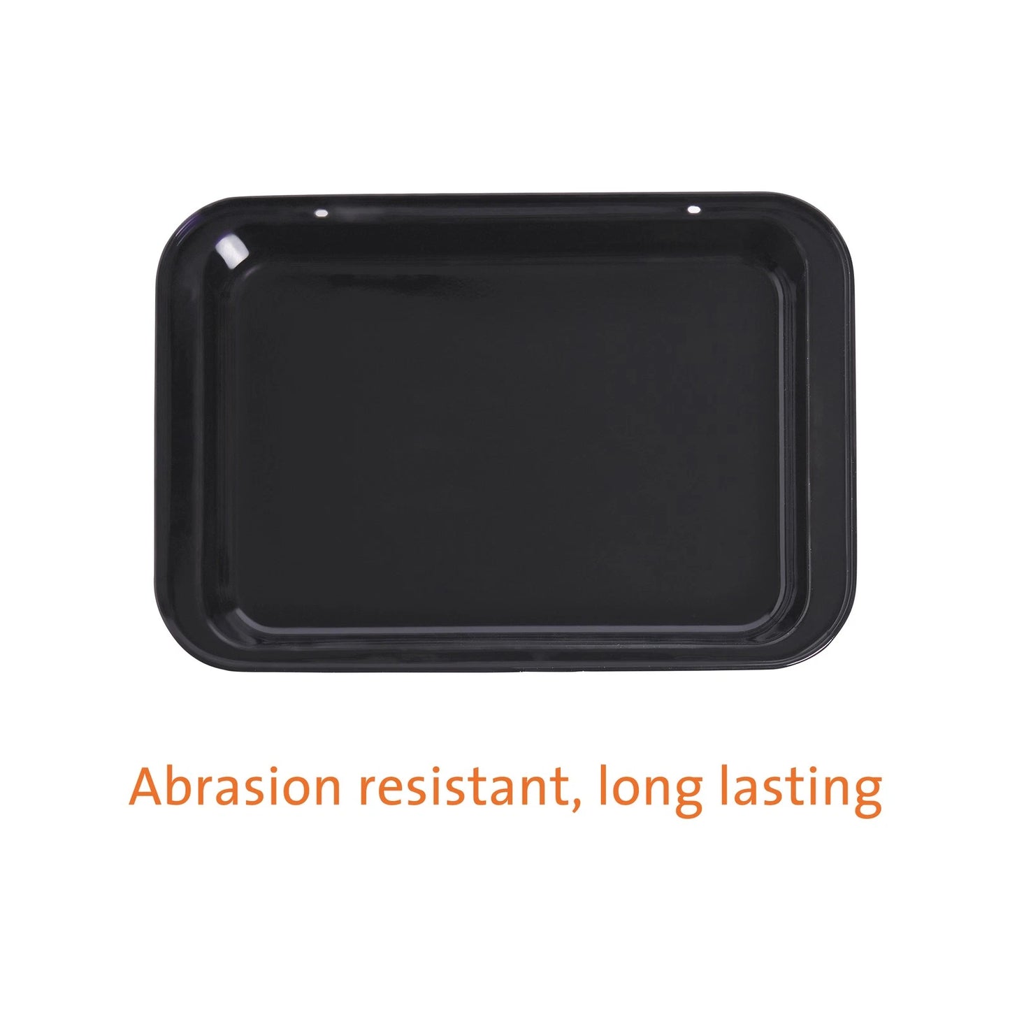 Jumbuck Enamel Roasting Tray, Non-Stick, 37x25.5x5cm, High-Temp Resistant, In-Built Handles