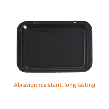 Jumbuck Enamel Roasting Tray, Non-Stick, 37x25.5x5cm, High-Temp Resistant, In-Built Handles