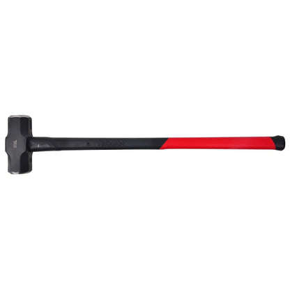 Trojan 12lb Fibreglass Sledge Hammer, Carbon Steel Head, Lifetime Warranty