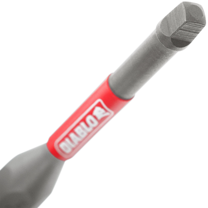 Diablo SQ2 50mm Power Bit 2-Pack - Durable, Impact Resistant, Torque Resistant Design